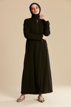 Tugba Kadin Siyah Istanbul Puskullu Ferace 1076 Fiyati Yorumlari Trendyol