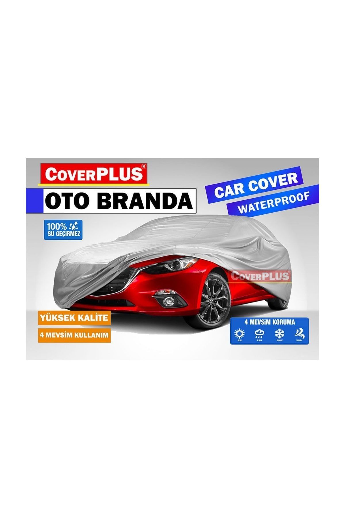 AutoEN CoverPlus Citroen Berlingo 1 Auto Tarpaulin Car Tent - Gray -  Trendyol