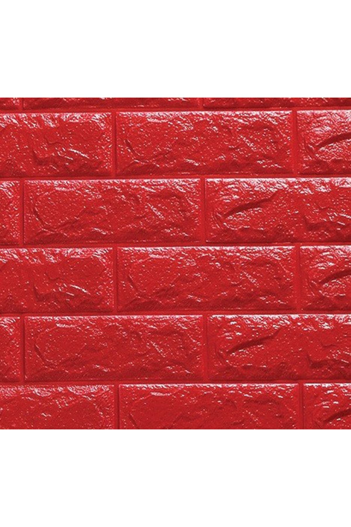 Renkli Duvarlar Panou De Cărămidă 3d 70x77cm 4 Buc. Panou Decorativ Flexibil Autoadeziv Pentru Acoperirea Peretelui - One Size