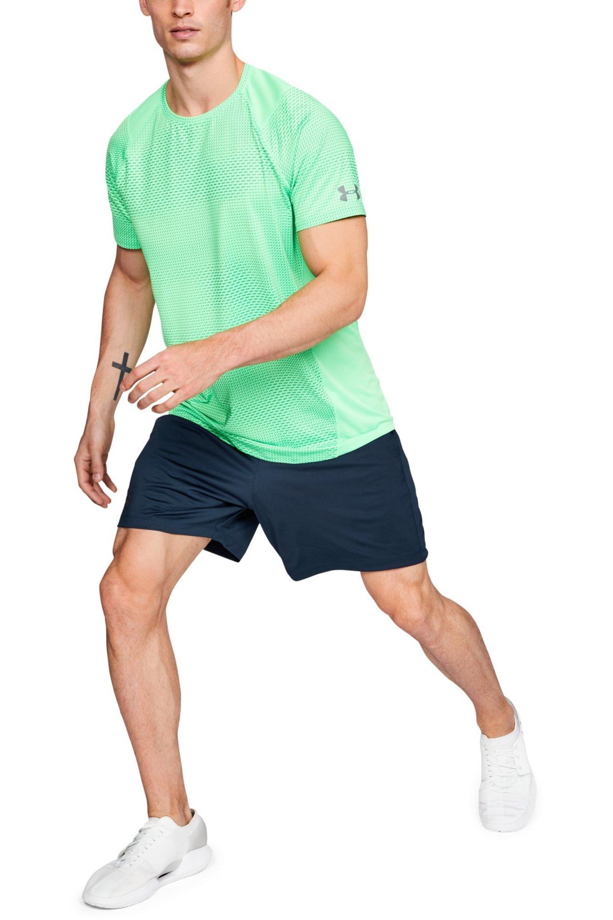 آندر آرمور شورت ورزشی مردانه - شورت 7 اینچی MK1 - 1312292-408