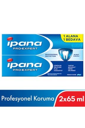 Ipana Pro-Expert Diş Macunu Profesyonel Koruma  1 Alana 1 Bedava Paketi (65 ml + 65 ml) 8001841145846