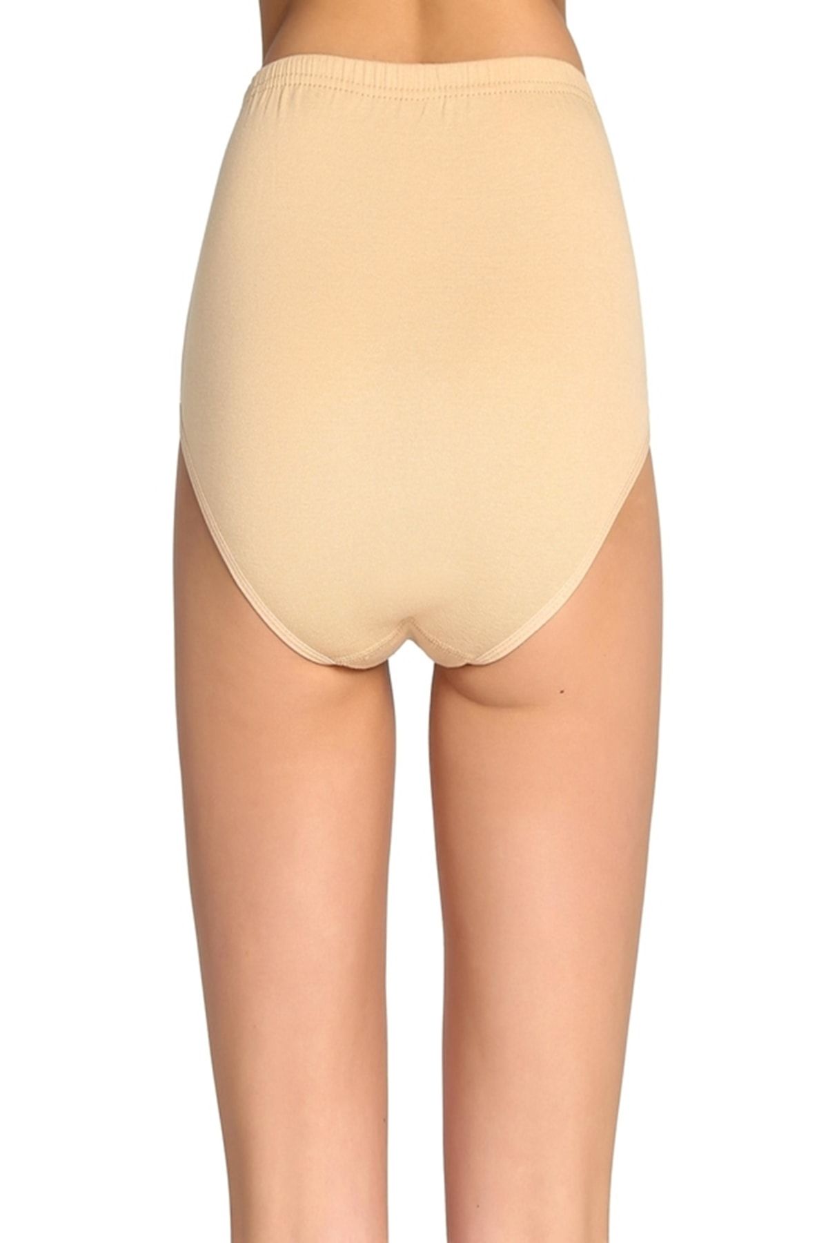 Tutku-Pack of 7 100% Cotton 100% Cotton Bato Panties Skin Color 3