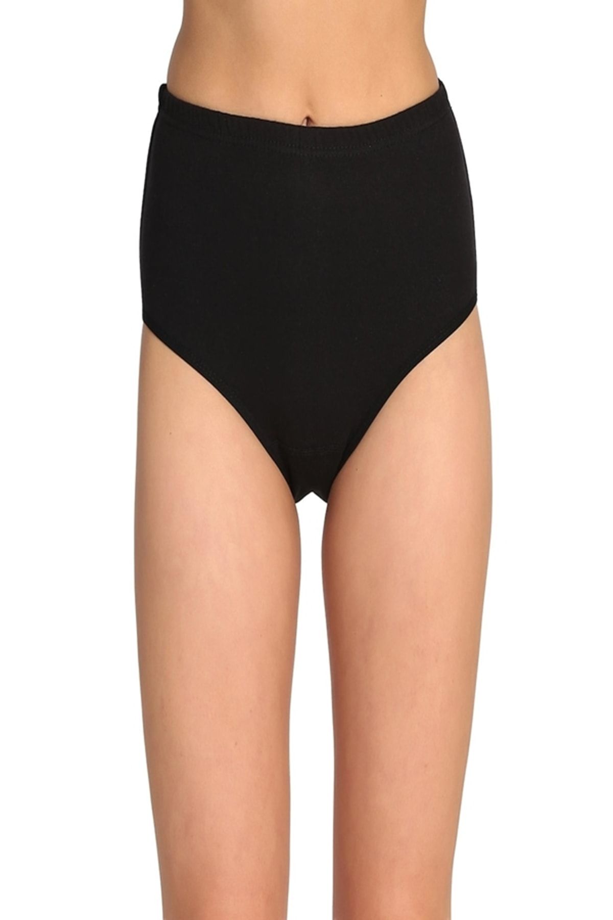 Tutku-Pack of 8 100% Cotton 100% Cotton Bato Panties Black 2