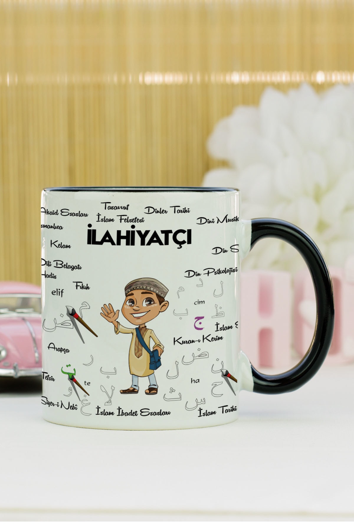 Theologian Mug Black