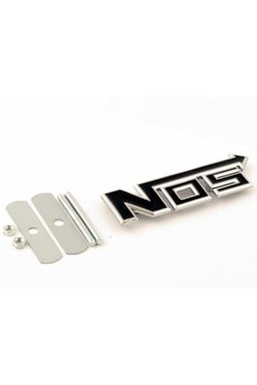 Nos Nitro Vidalı Logo Amblem 3D Metal nos-vidali