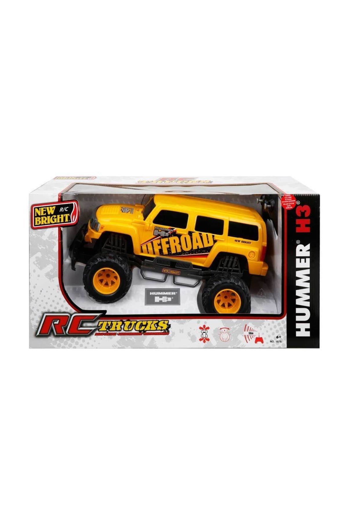 New Bright 1:10 Uzaktan Kumandalı Hummer H3 Araba BY7521