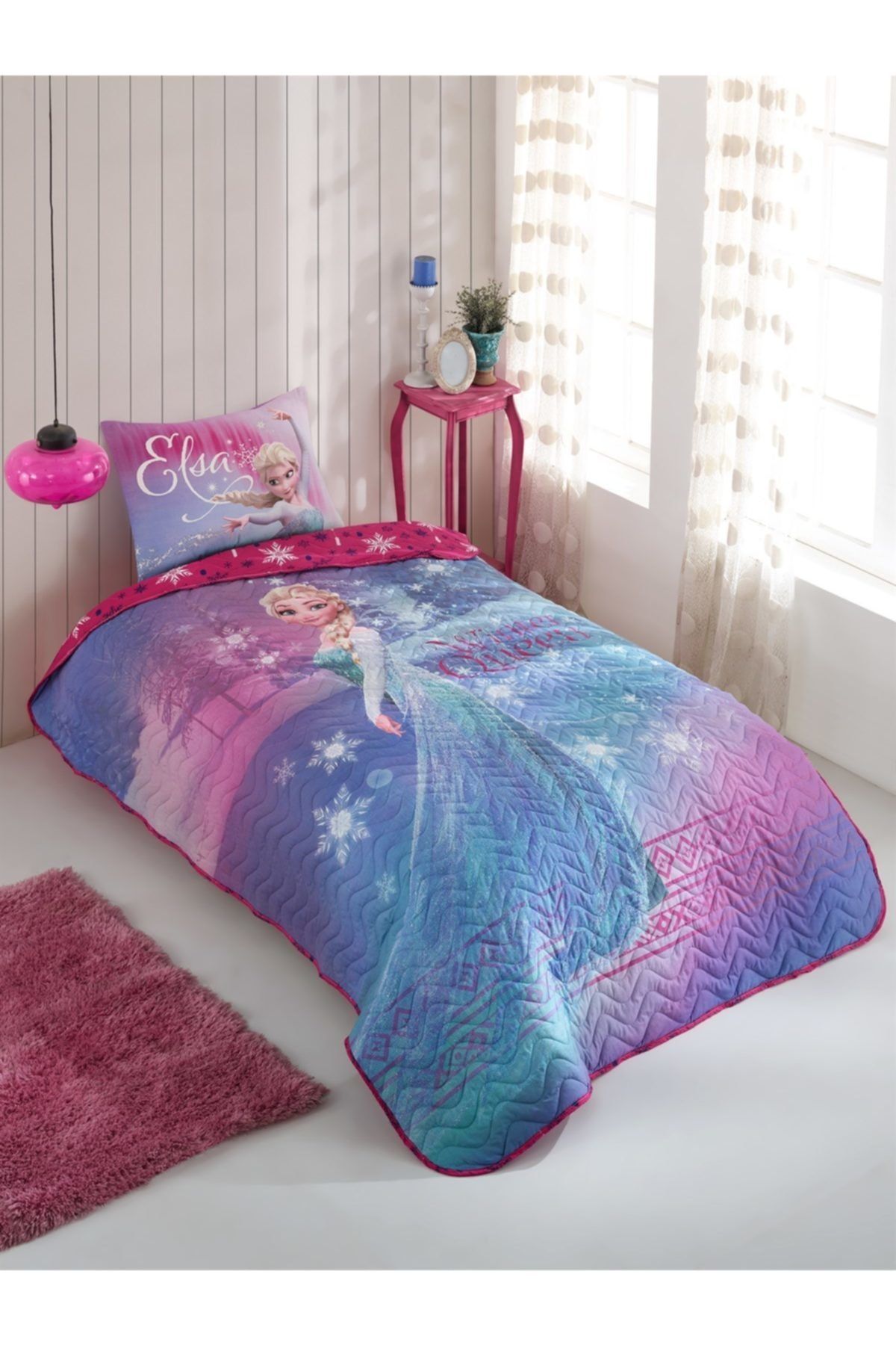 Disney Frozen Winter Lisansli Yatak Ortusu Seti Fiyati Yorumlari Trendyol
