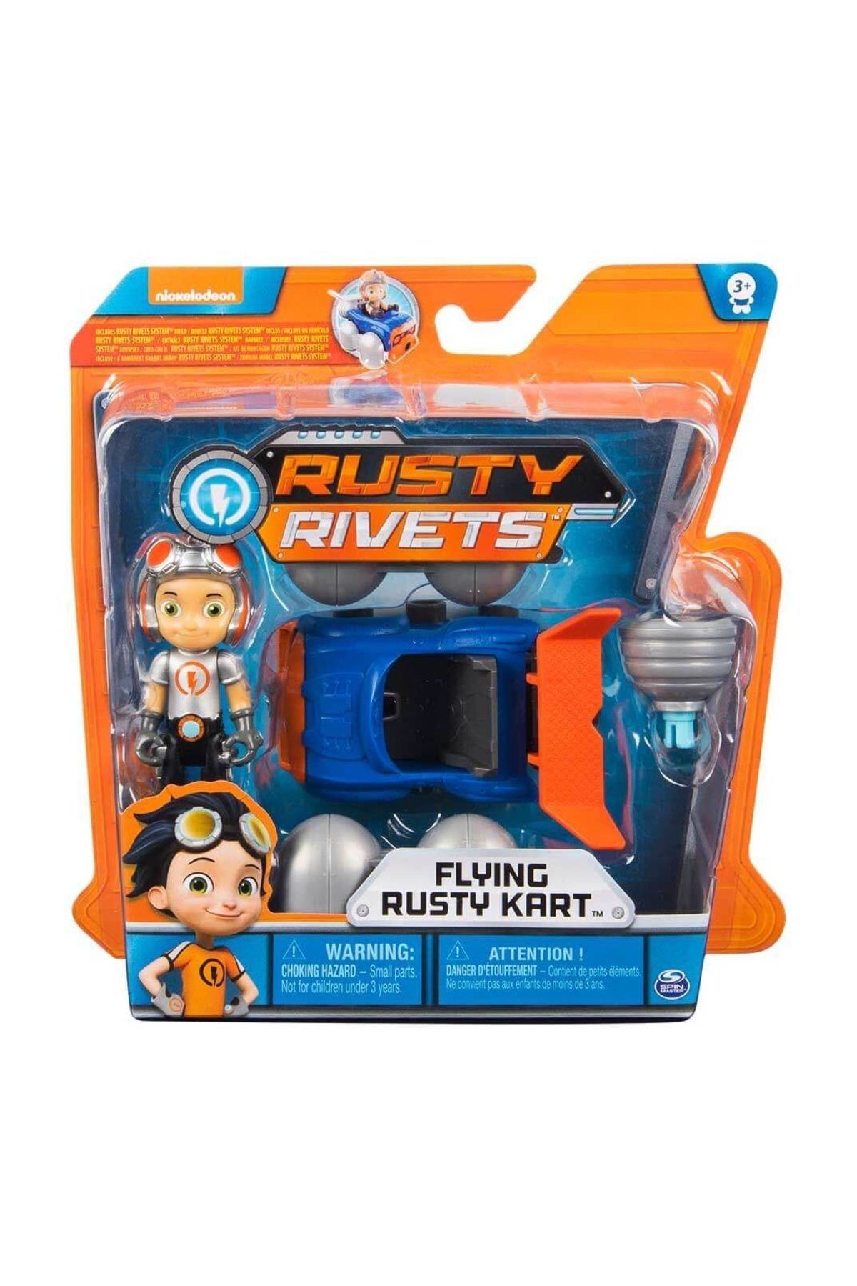 Adel-Rusty Rivets Card Building Set - Flying Rusty 1