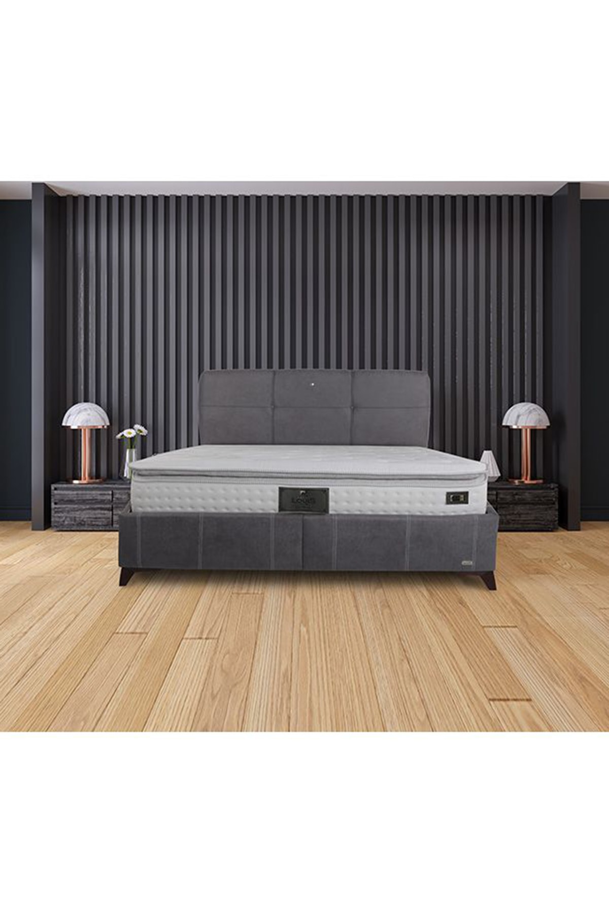 Pierre Cardin Louis Pedli Ergonomik Viscoelastik Yatak