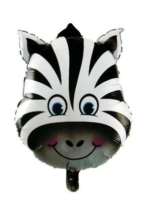 1 Adet Zebra Folyo Balon Safari Temalı Doğum Günü PS12345999PD
