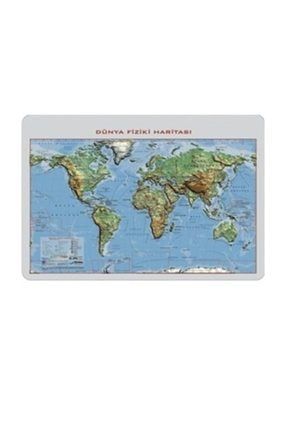 Kabartma Dünya Fiziki Haritası - 35x50 456gürbüz58921