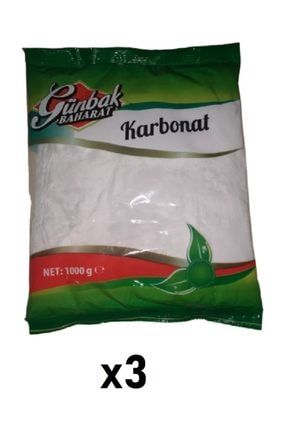 Günbak Karbonat Yenilebilir ( Sodyum Bi Karbonat ) 3 Kg AKTRX-BHRT-1419