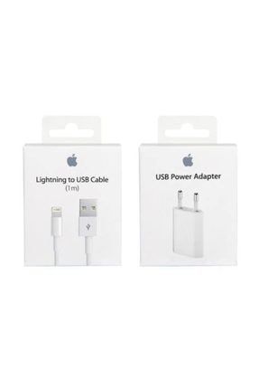 Apple Iphone Uyumlu Kablo + Adaptör Şarj Aleti Seti AppleŞarj