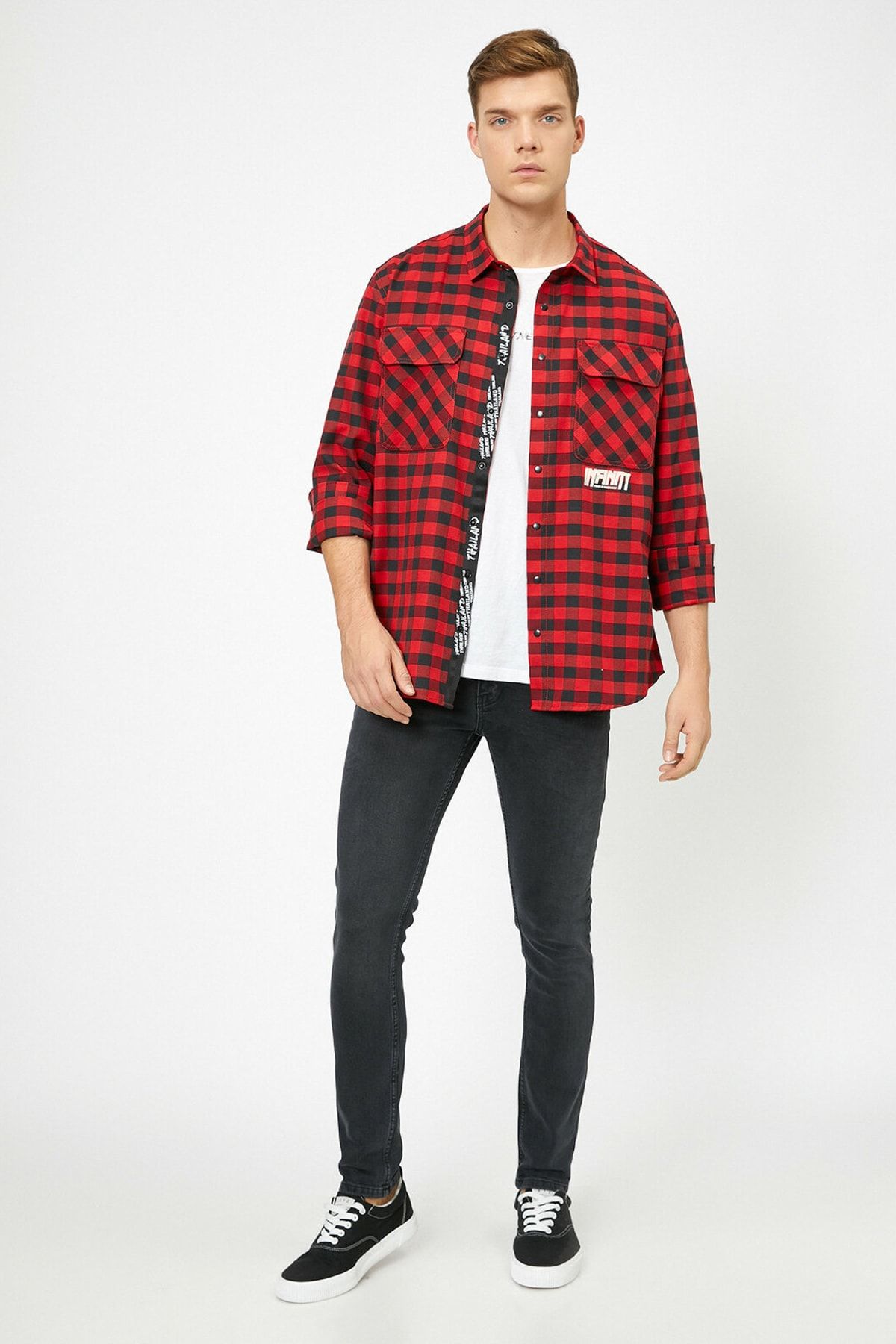 Koton Erkek Gri Jean 0YAM43211MD