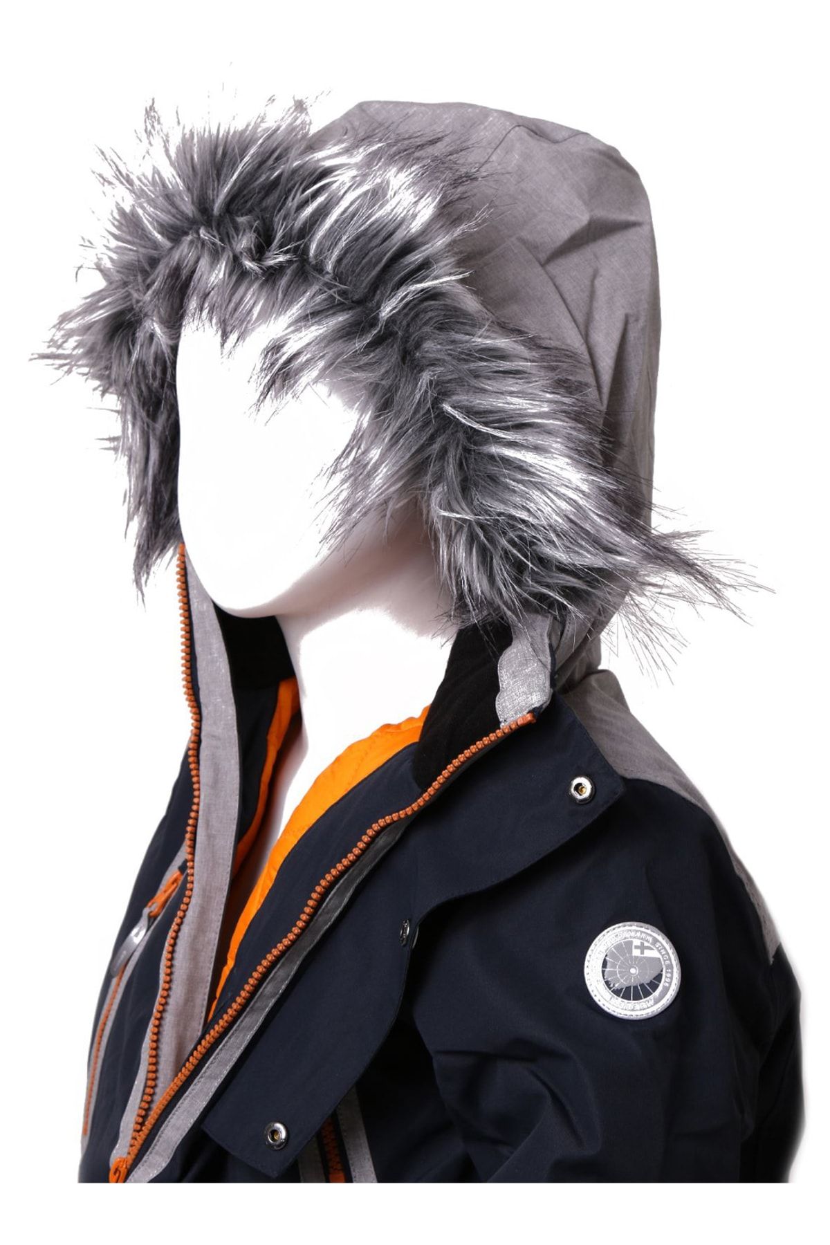 Icepeak-Palton negru de exterior pentru copii 50011 525 390 4