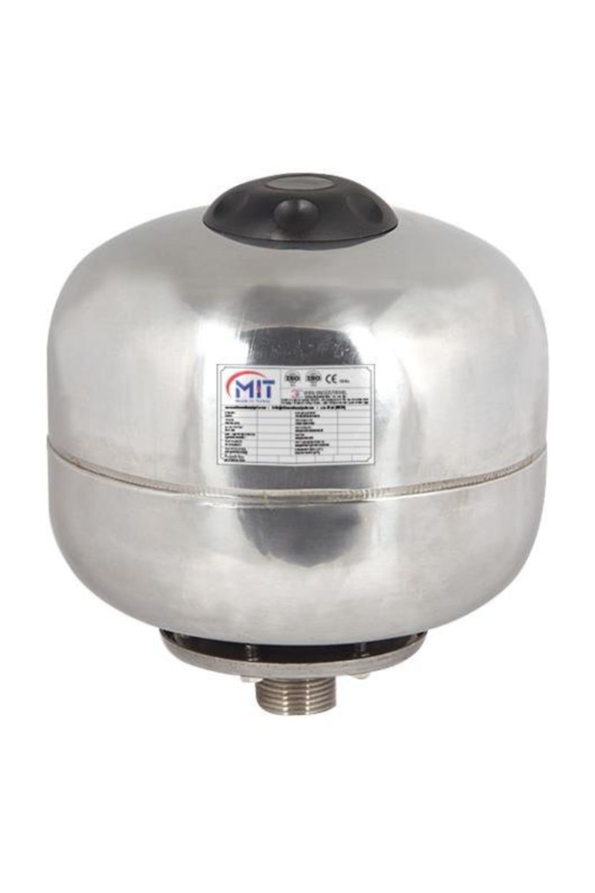 Genel Markalar 24 Lt Silindir Tip Hidrofor Paslanmaz Genleşme Tankı