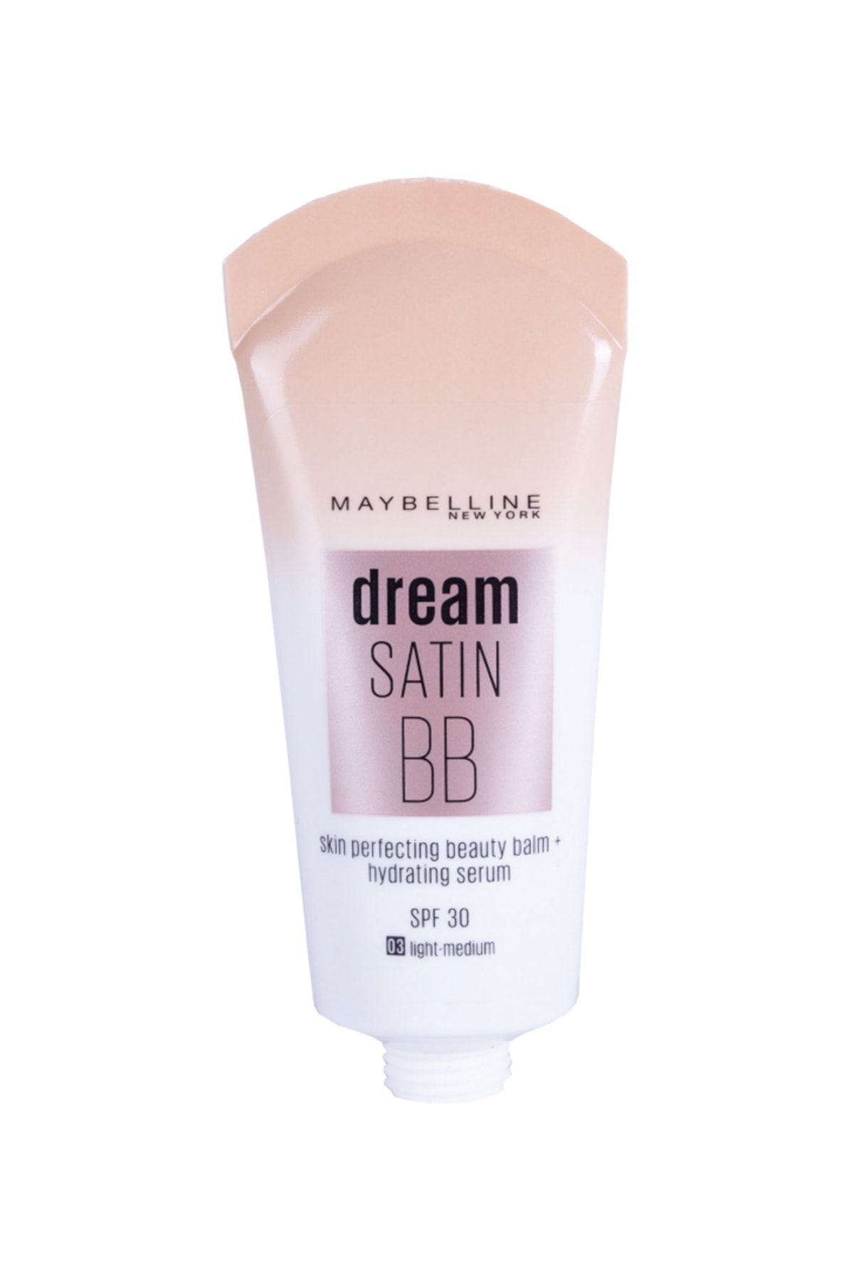 Maybelline New York کرم Dream Fresh Bb Cream غیر چرب و غیر براق رنگ متوسط 30 میل