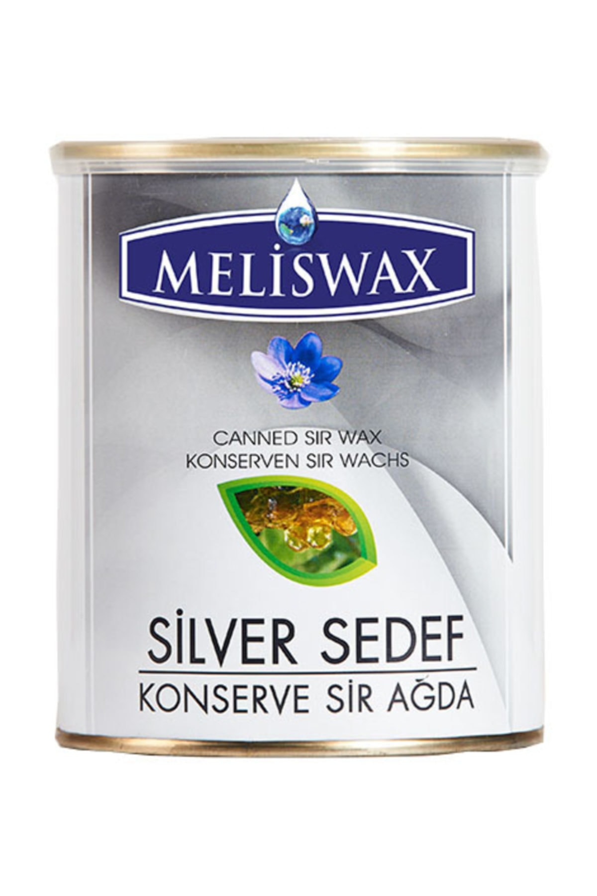 Melix Meliswax Konserve Ağda Silver Sedef 800 ml. — Kld 01