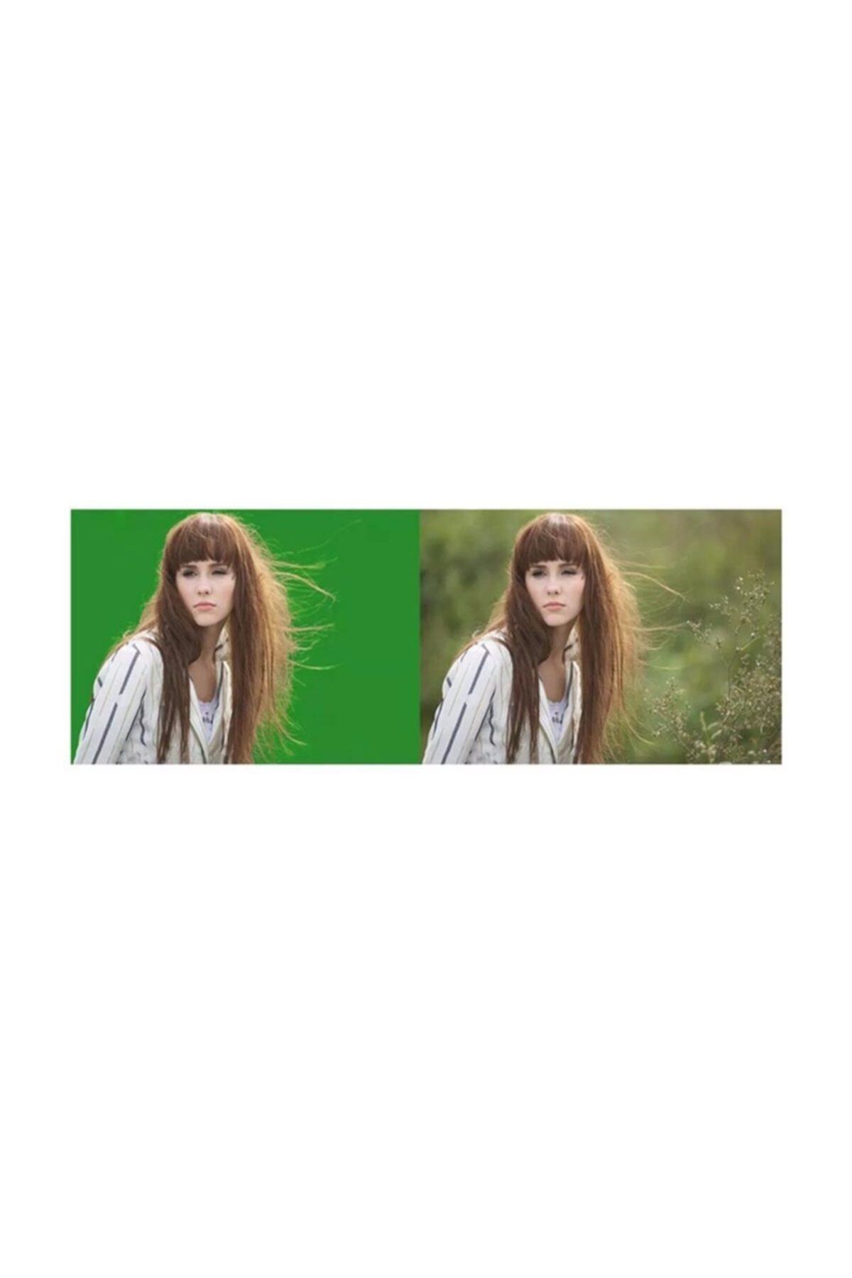 Chromakey-green Screen- Greenbox Yeşil Fon Perde(1.5x3 M)