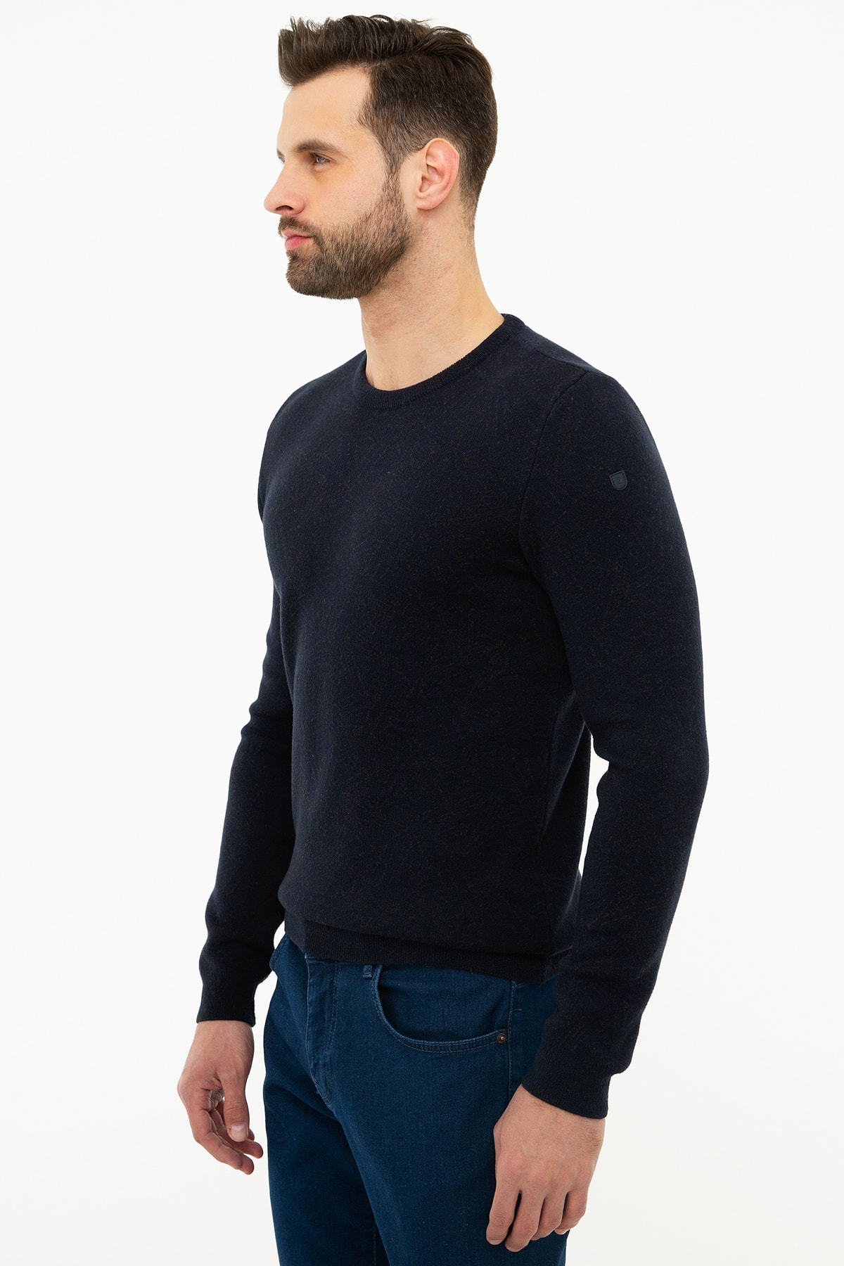 پلیور مردانه راسته آستین بلند | پیر کاردین Pierre Cardin G021GL0TK.000.867145 - تصویر 3