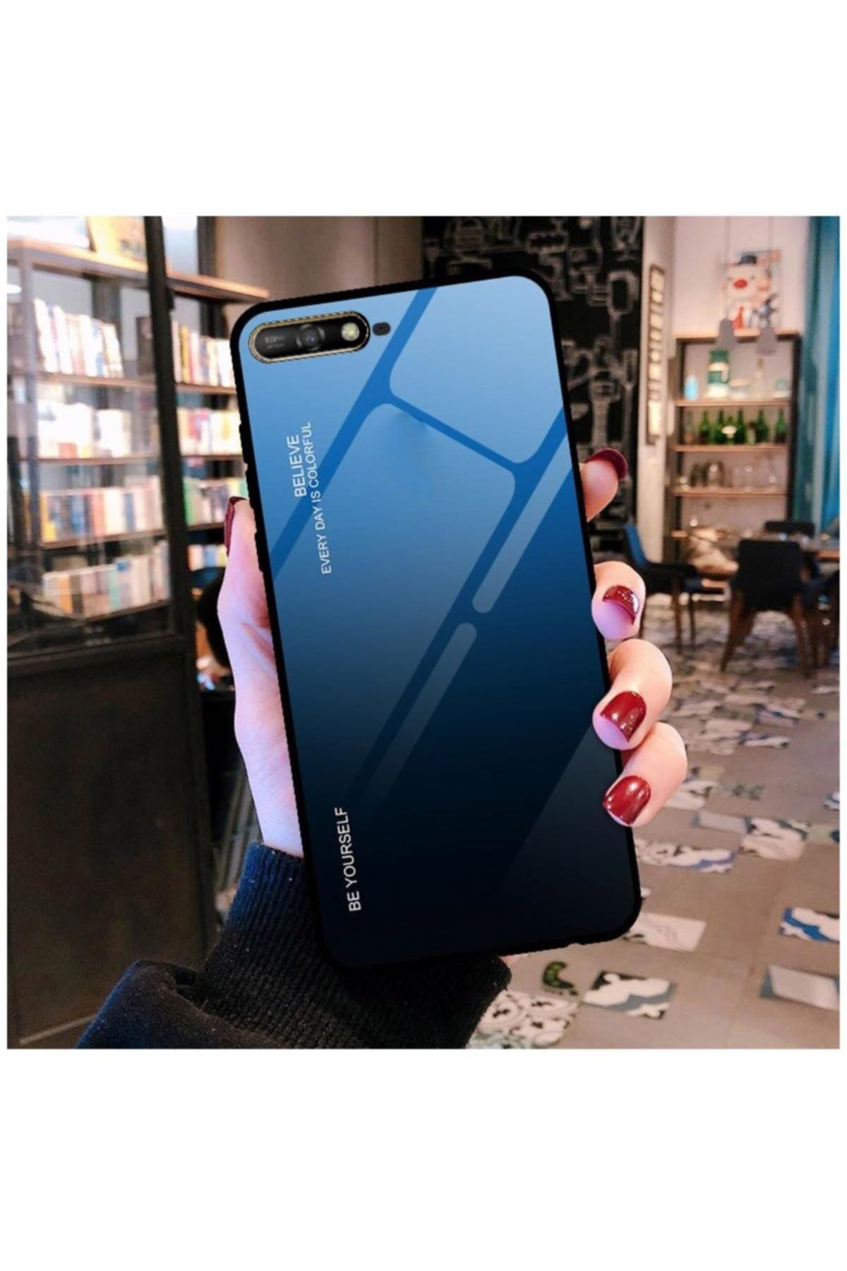 dara aksesuar huawei y6 2018 silikon