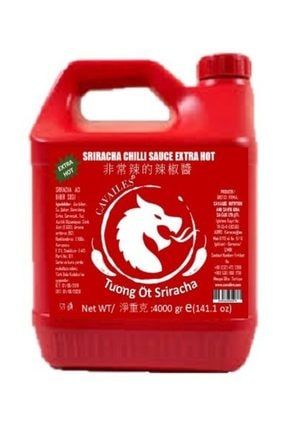 Sriracha Extra Hot Chili Acıbiber Sosu 4 kg 24
