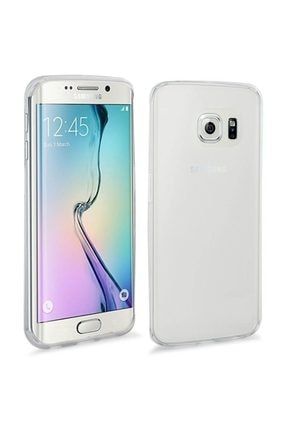 Samsung Galaxy S6 Edge Plus Silikon Kılıf Şeffaf 582502868859