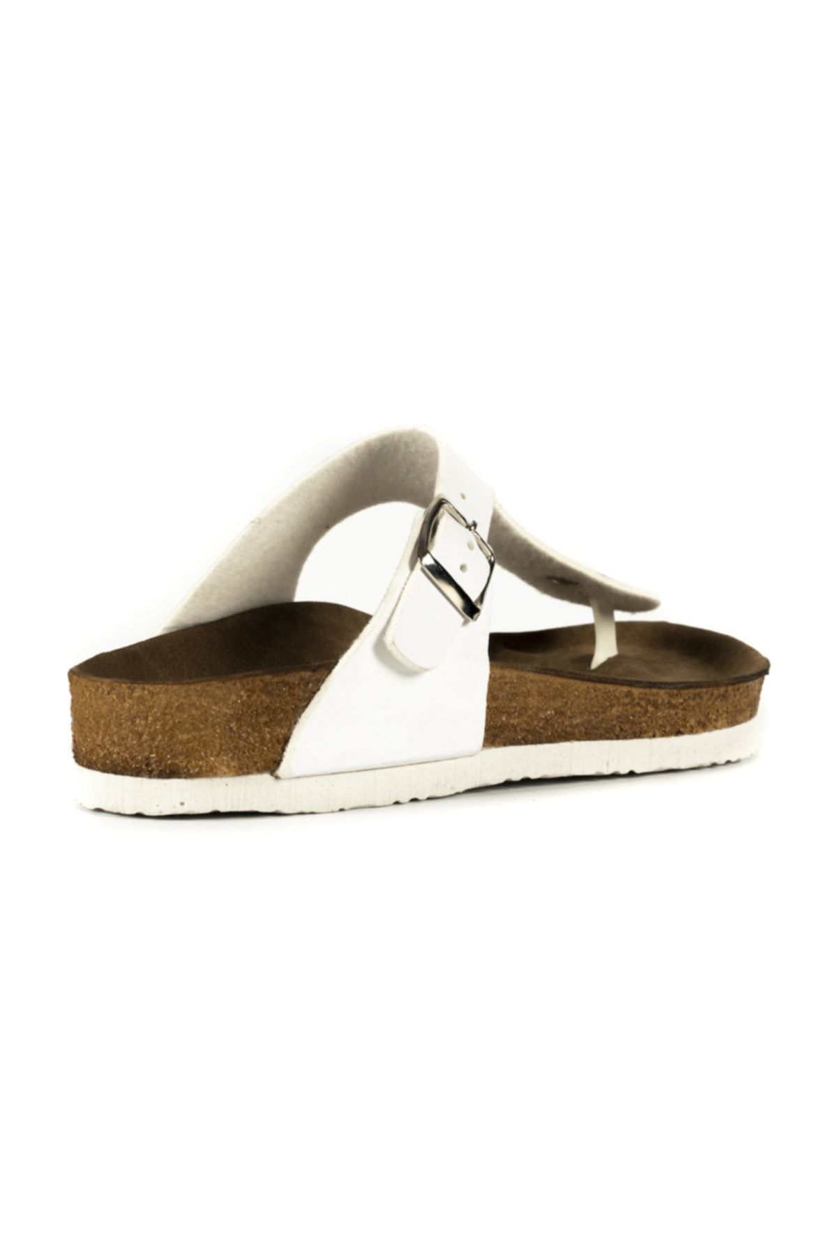 دمپایی سفید زنانه Luke Slipper SA10SK014 اورجینال Slazenger