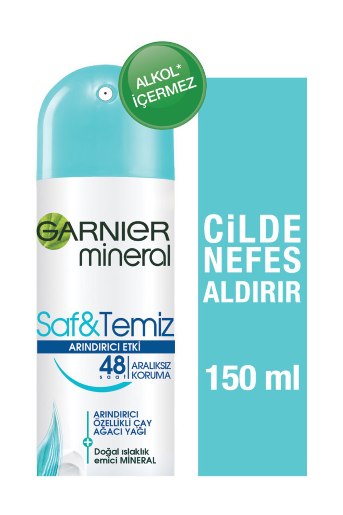 Garnier Mineral Saf&Temiz Aerosol 150 Ml