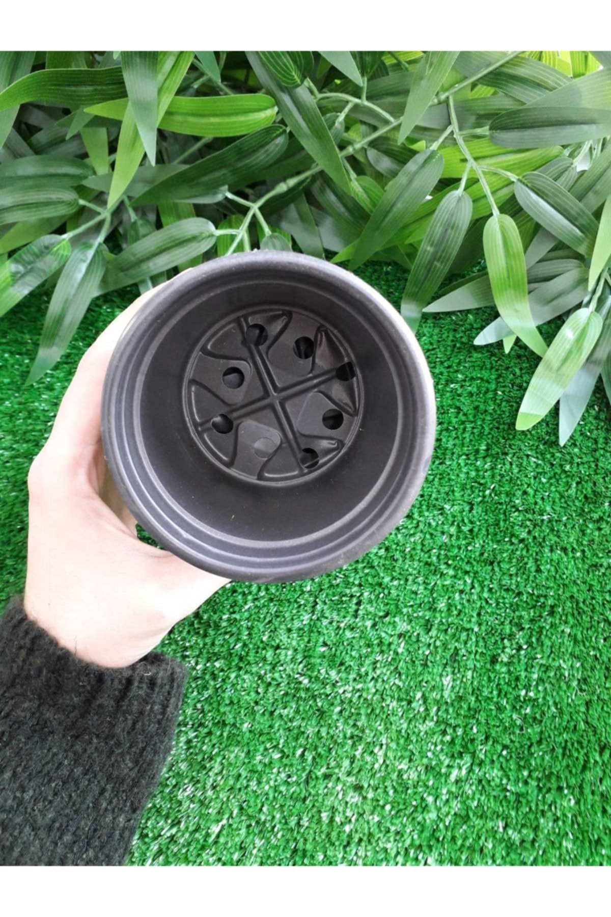 Vakum Saksı 5 Adet 9x7 cm 0,29 Lt Plastik Saksı Ucuz Saksı Fide Üretim Saksısı Fide Saksısı 2