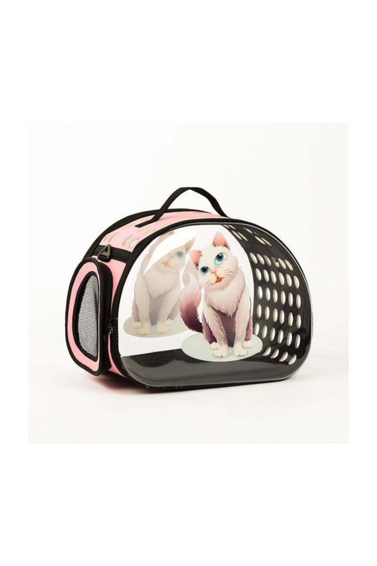 Glipet Seffaf Desenli Kedi Kopek Tasima Cantasi 42 X 26 X 35 Cm Pembe Kedi Fiyati Yorumlari Trendyol