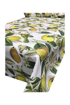 saythink limon cicegi desenli dertsiz mutfak masa ortusu 140cm x 140cm fiyati yorumlari trendyol