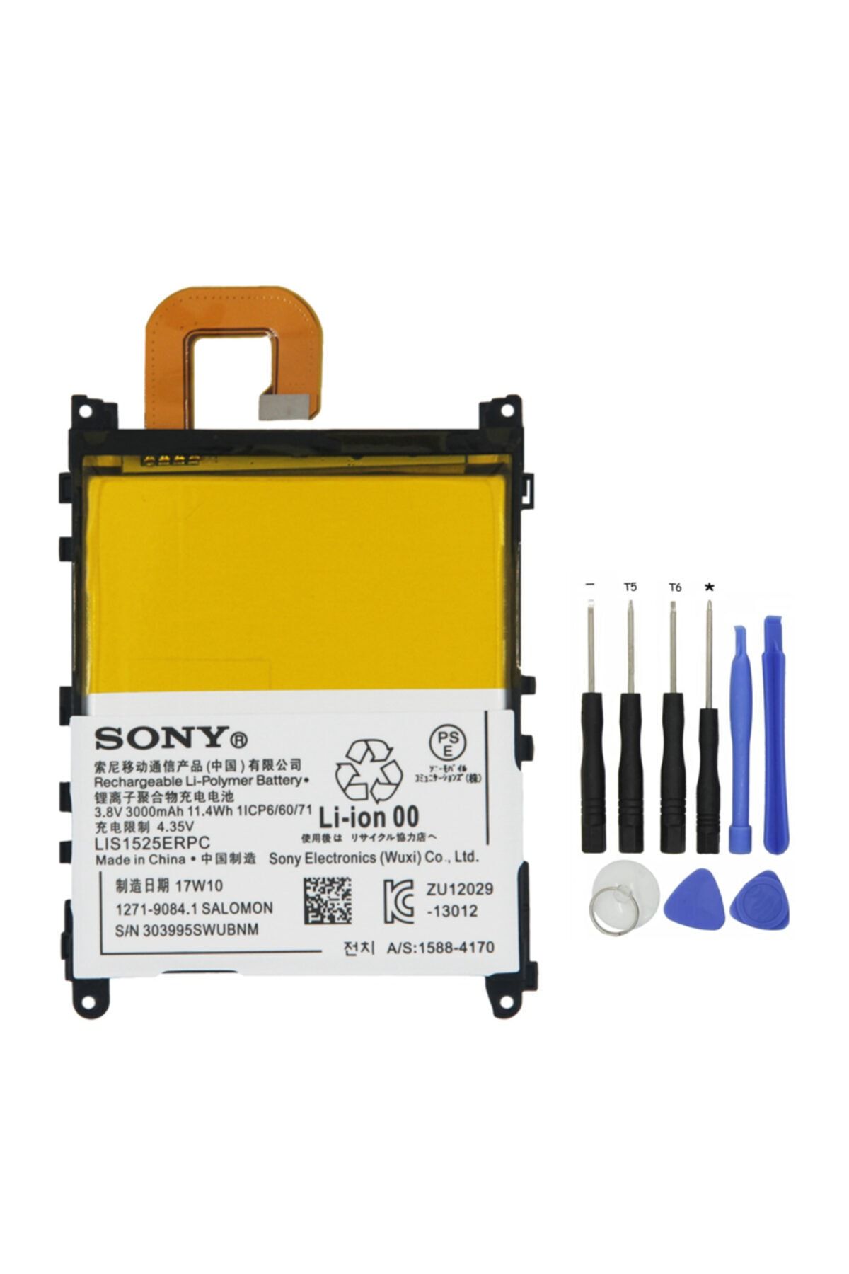 Xperia Z1 Lis1525erpc Batarya Pil Ve Tamir Seti-ithalatçı Garantilidir