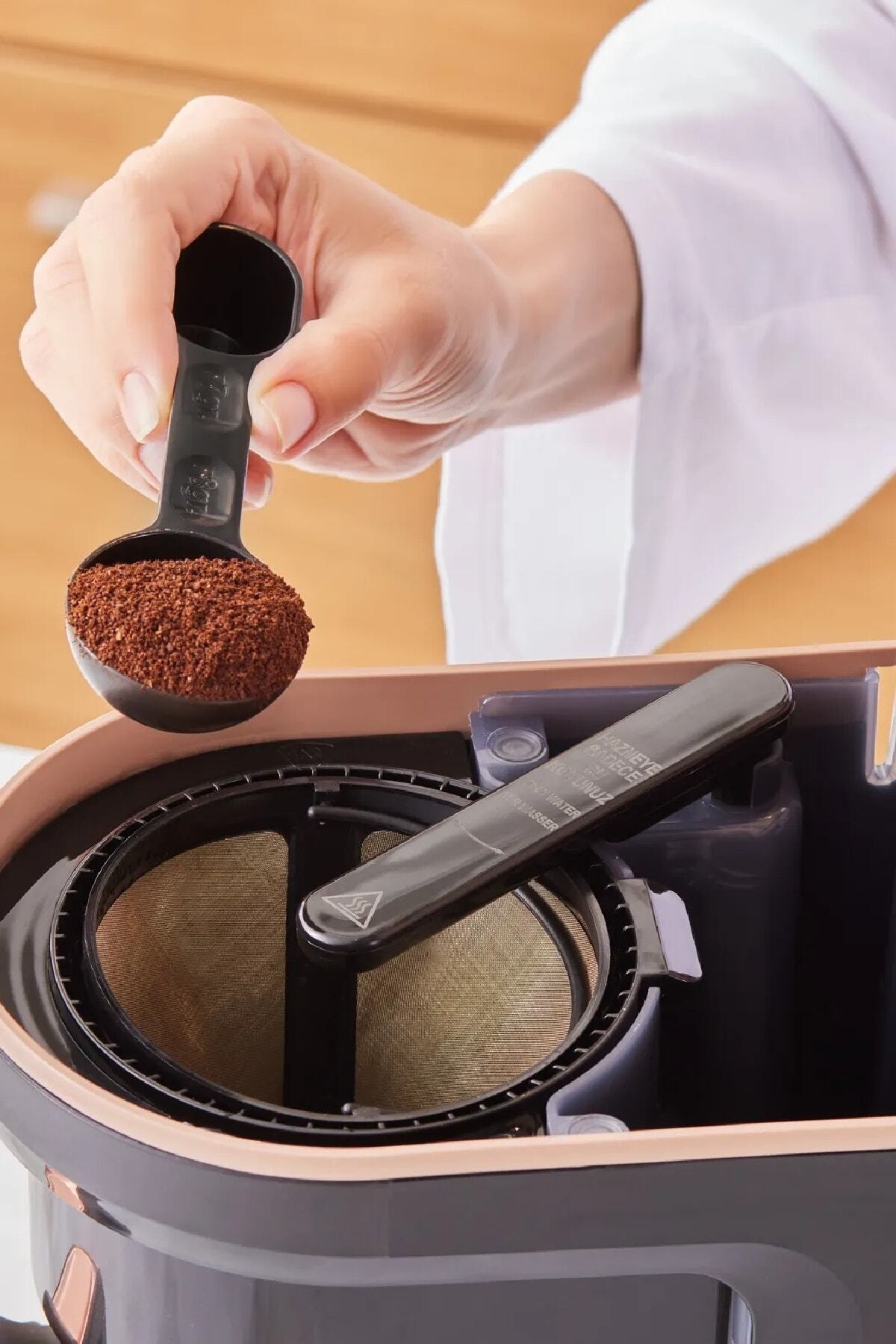 Karaca Hatır Plus Mod 5 In 1 Konuşan Kahve Ve Çay Makinesi Rosie Brown 5