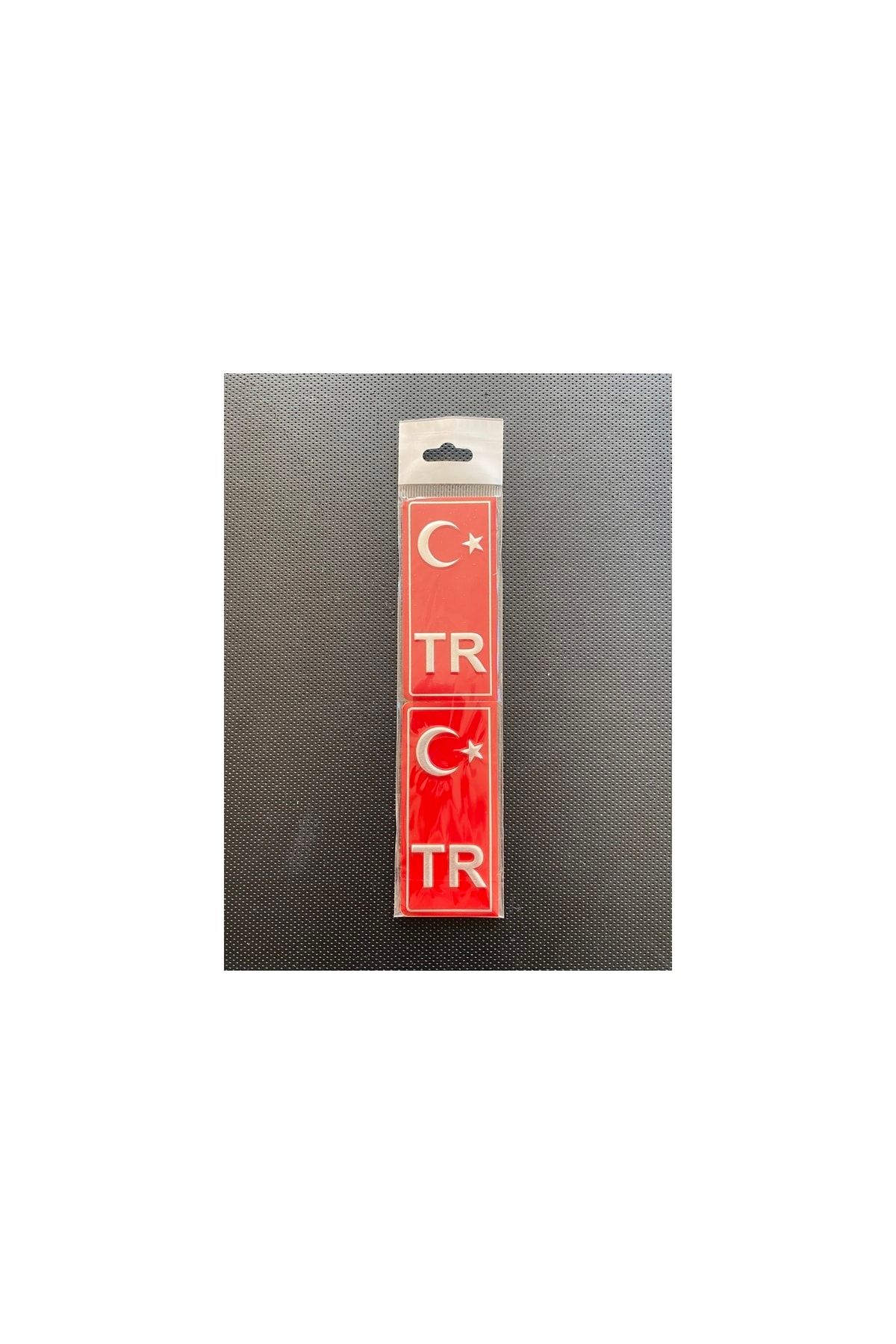 TUTKU TUNING-Tr Plate Red Sticker 2