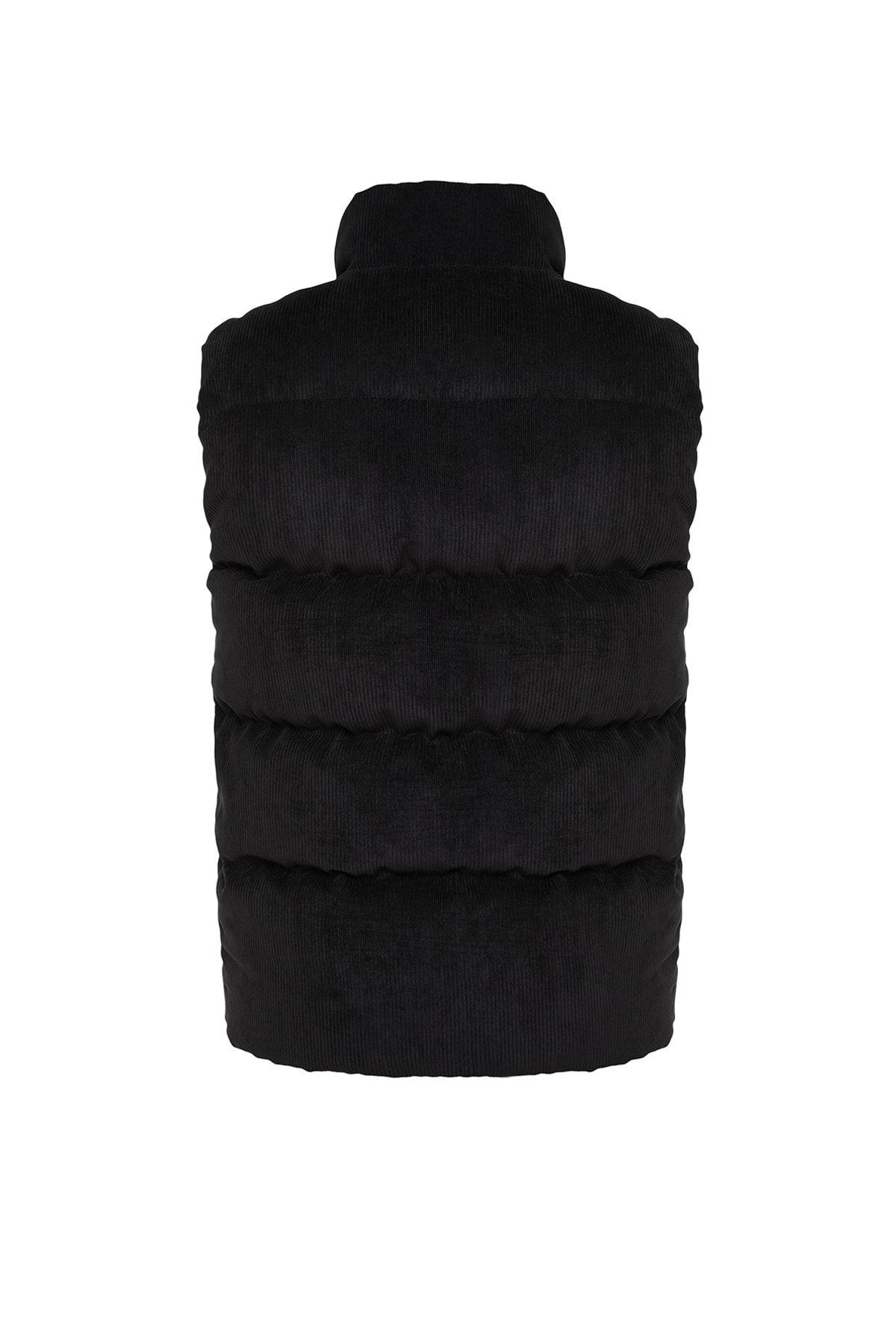 Trendyol Collection-Winter Black Velvet Vest - Men's Regular Fit TMNAW23YE00013 9