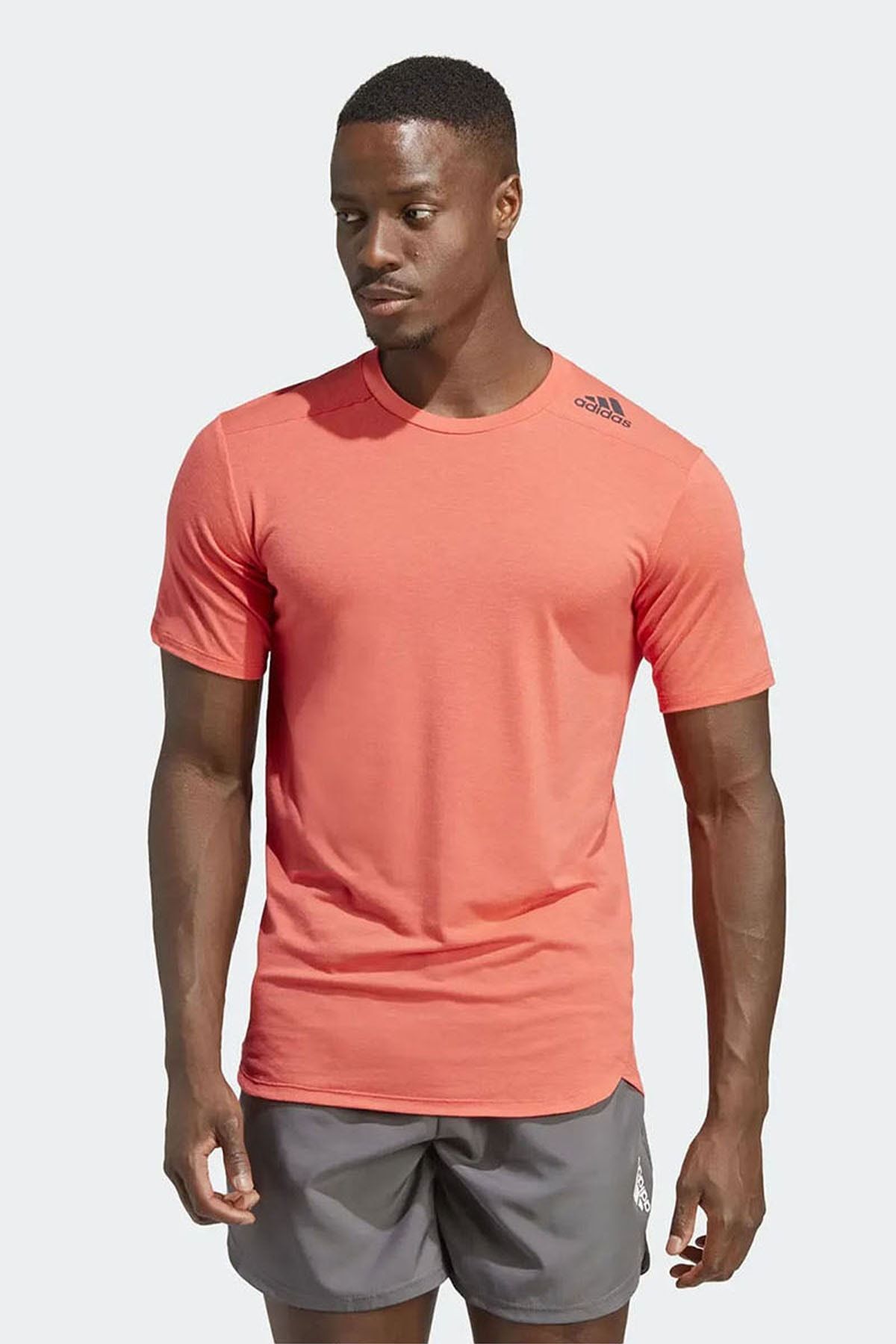 adidas Sports T Shirt Orange Regular fit Trendyol