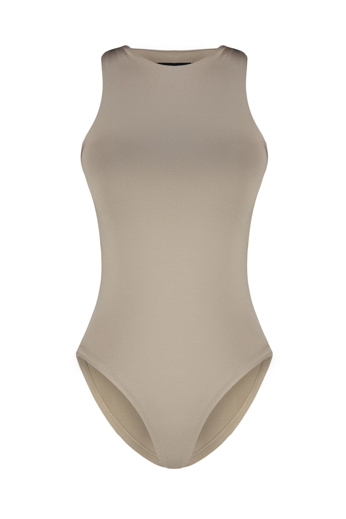 Trendyol Collection-Nerz Neckholder-Kragen, figurbetonter, flexibler Strick-Body zum Aufstecken, TWOSS20BD0044 6