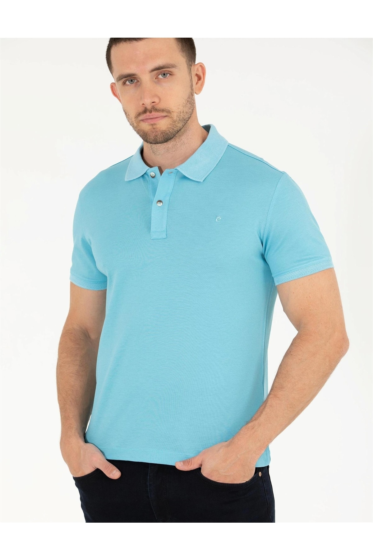 تیشرت یقه پلو مردانه راسته آستین کوتاه | پیر کاردین Pierre Cardin G021SZ011.000.1567290.VR003 - تصویر 2