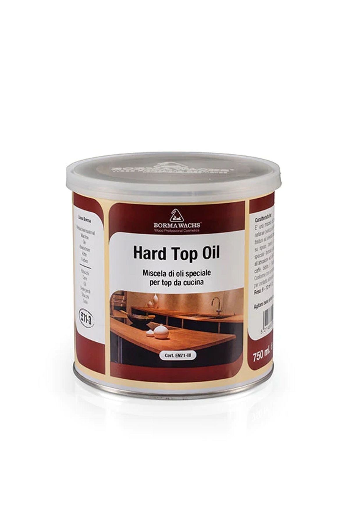 Borma hard Top Oil, твердое масло для столешниц