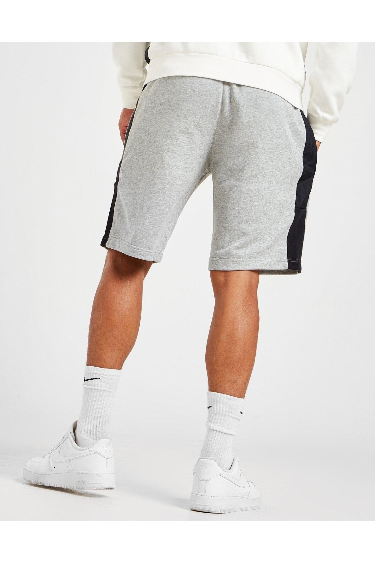 Nike Sportswear Hybrid French Terry Men s Gray Shorts