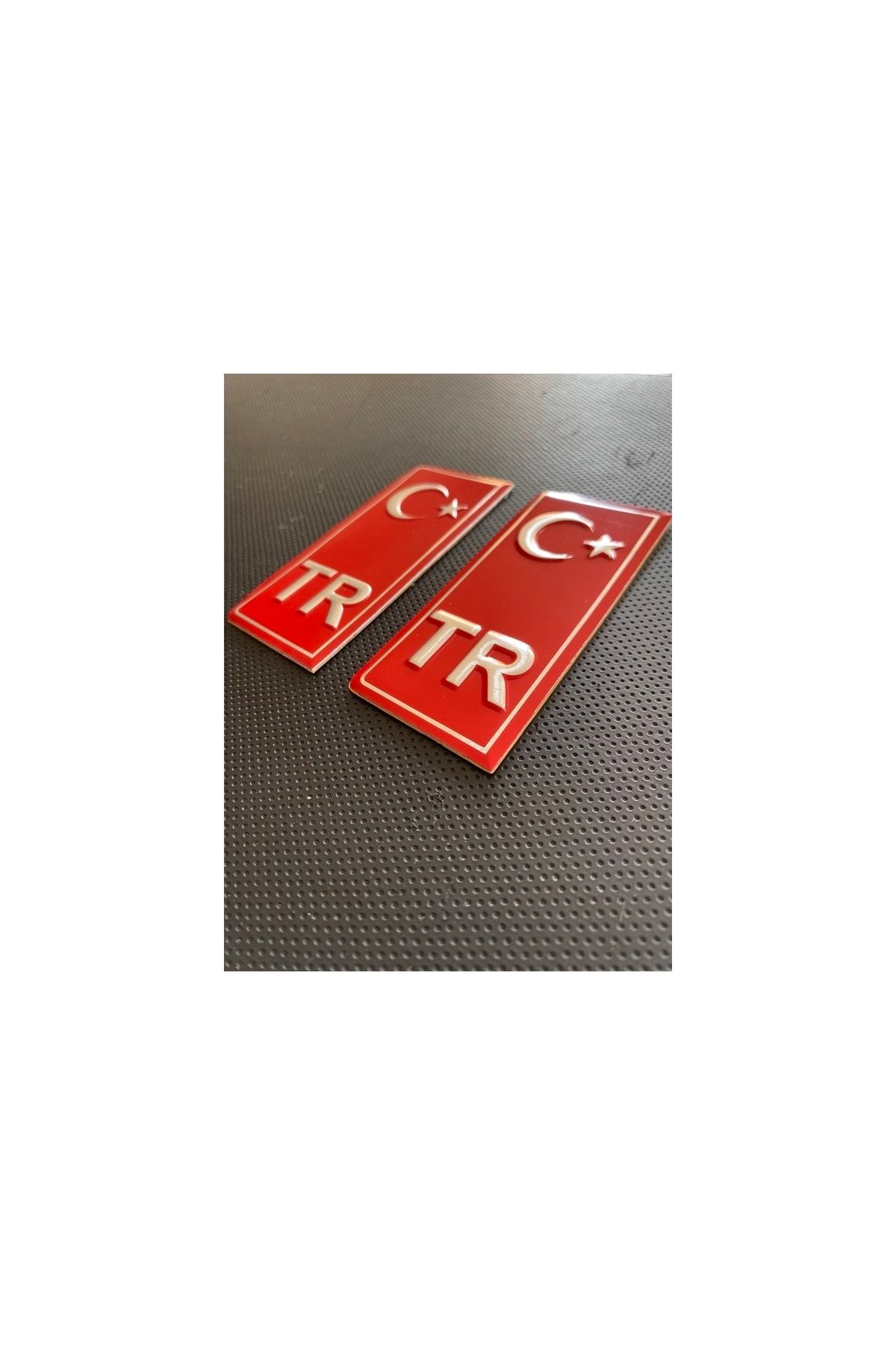 TUTKU TUNING-Tr Plate Red Sticker 3