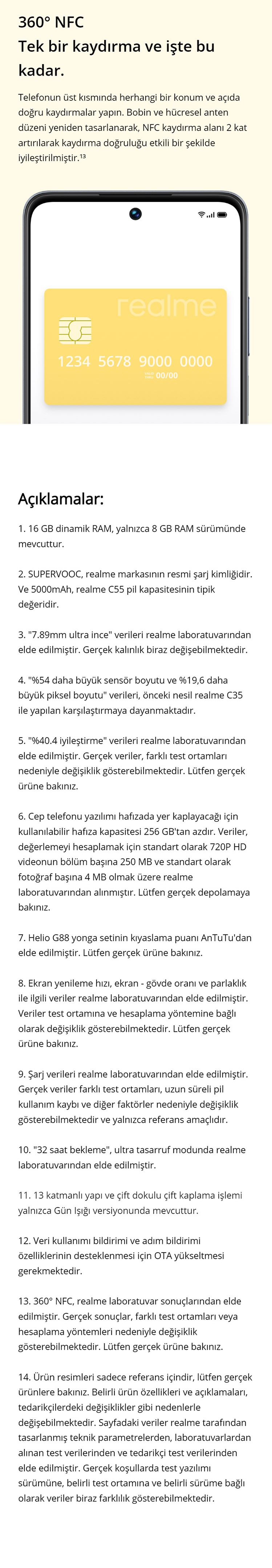 realme C55 256 Gb 8 Gb Ram Altın ( Türkiye Garantili) - Fiyatı, Yorumları