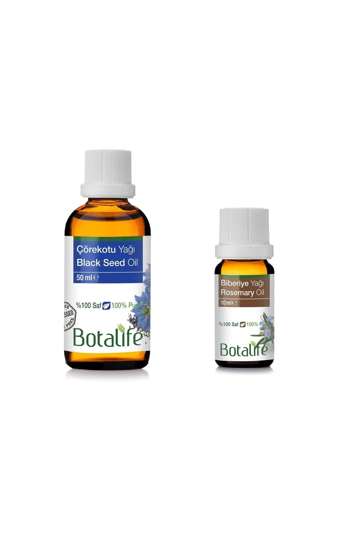 ست 10 میلی لیتری روغن رزماری و 50 میلی لیتری روغن زیره سیاه Botalife