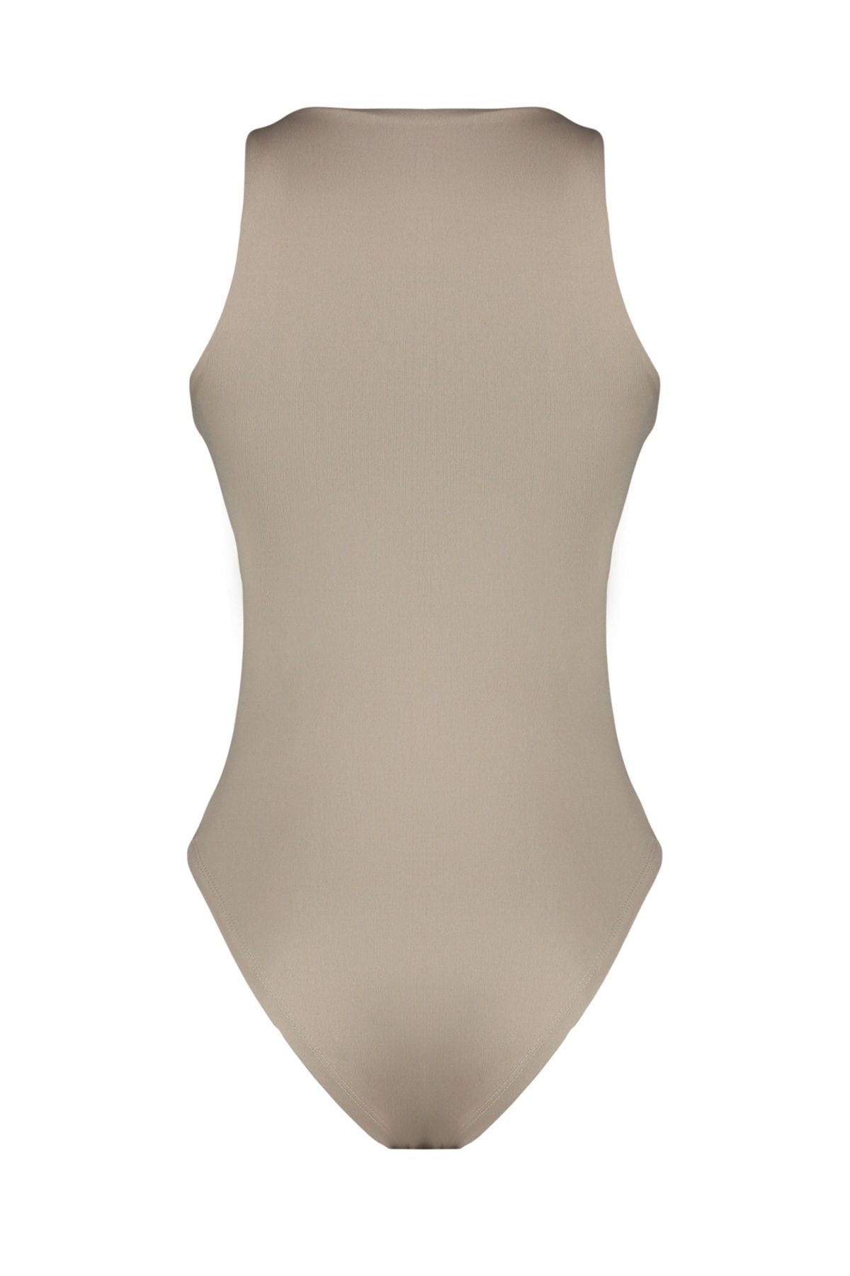 Trendyol Collection-Nerz Neckholder-Kragen, figurbetonter, flexibler Strick-Body zum Aufstecken, TWOSS20BD0044 8