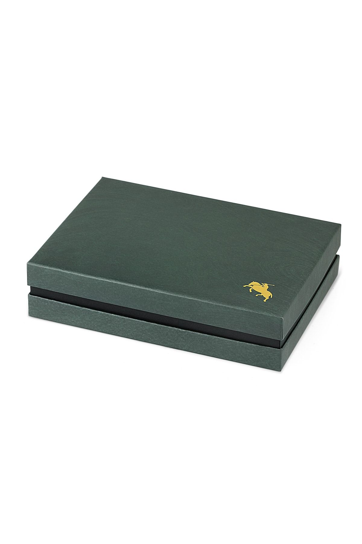 polo air Belt Wallet Card Holder Black Set in Gift Box Trendyol