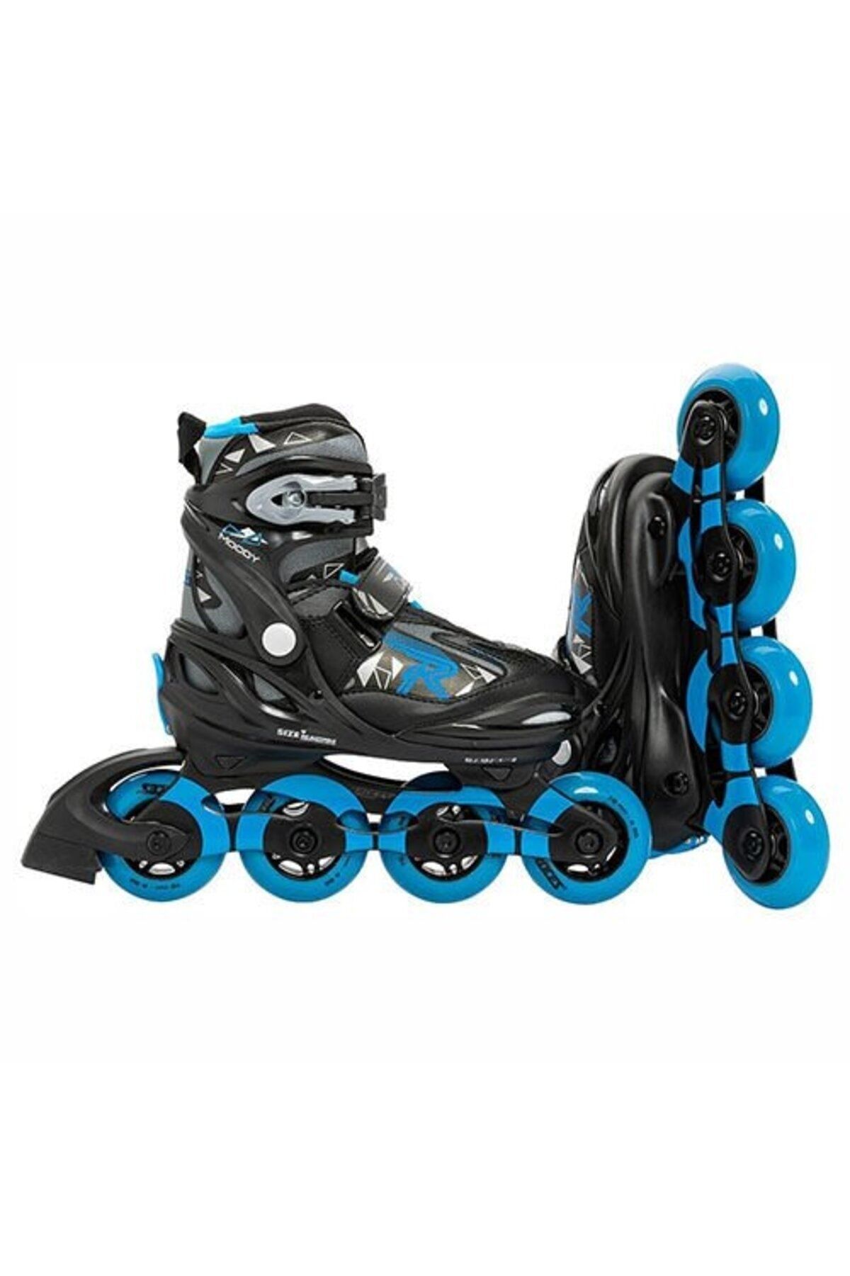 Roces-Moody Boy Tif Black Astro Blue Adjustable Children's Skate 4