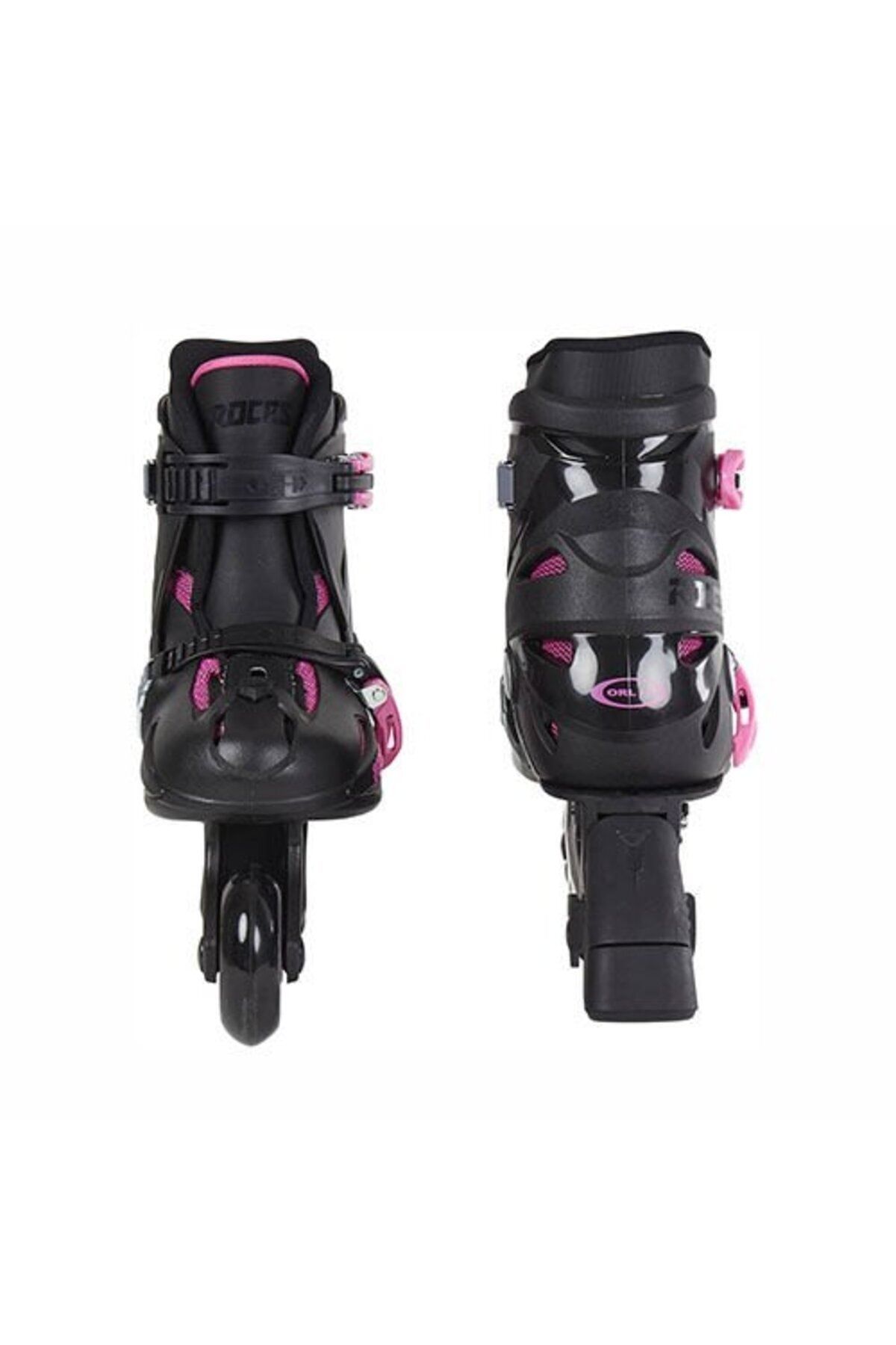 Roces-Orlando III Black Pink Adjustable Children's Skate 3