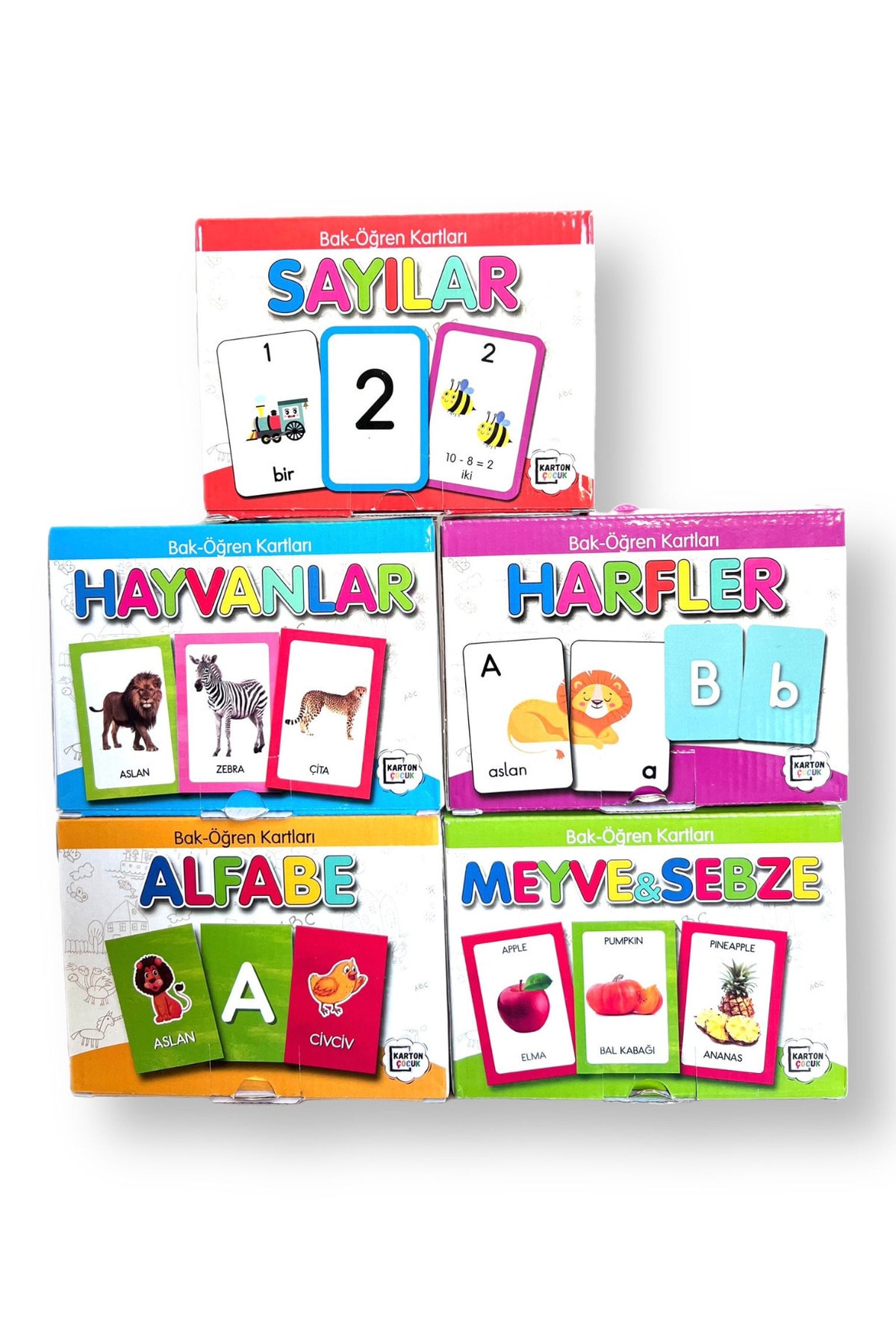 Genel Markalar Karatay Bak Öğren Kartları Meyve Sebze fotoğrafı 3 (önizleme)