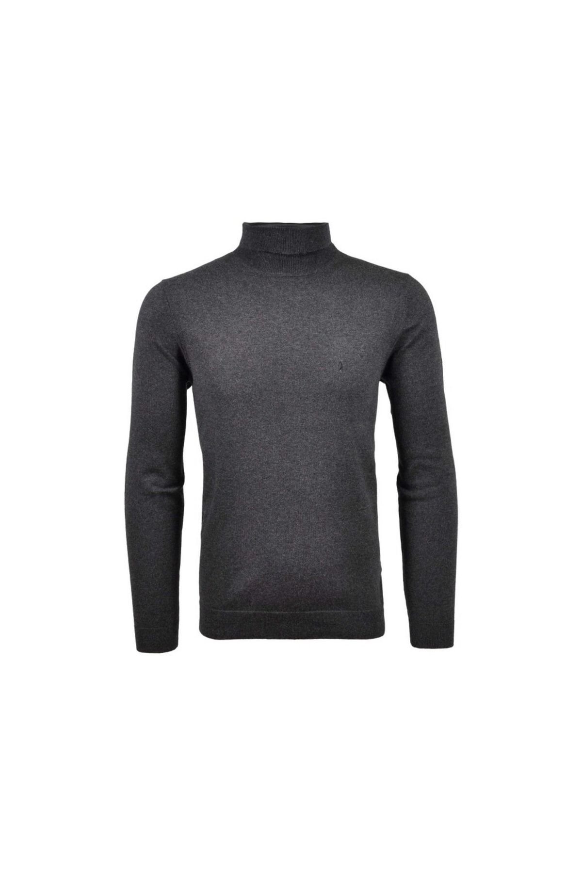 Ragman Pullover - Grau - Regular Fit - Trendyol